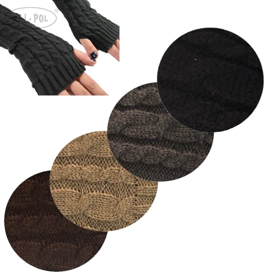 Rękawiczki długie bezpalcowe 708680