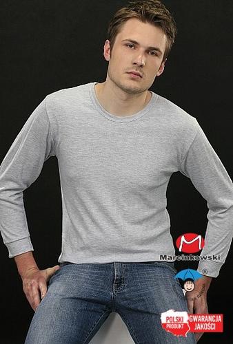 Podkoszulka długi rękaw męska gładka s-xxl