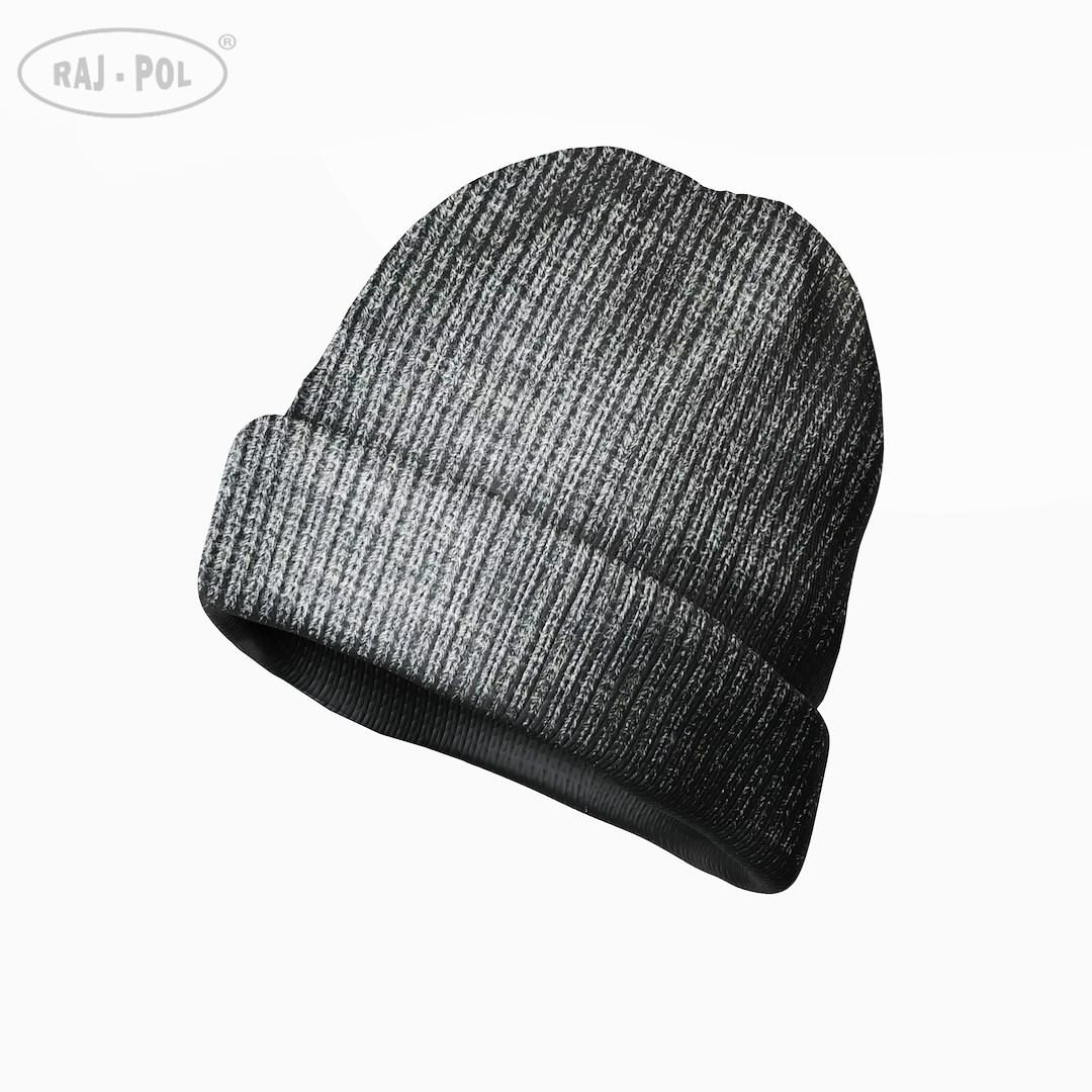 Czapka zimowa kolor ciemny szary