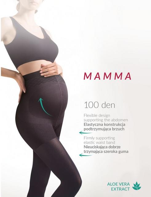 Rajstopy ciążowe mamma 100 den, code 174