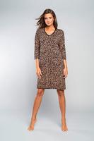 ITALIAN FASHION / KOSZULA NOCNA DAMSKA PANTERA RĘKAW 3/4 - www.anstel.pl