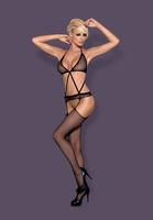 OBSESSIVE / BODYSTOCKING N108 - www.anstel.pl