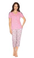 WADIMA / 104515 PIŻAMA DAMSKA KRÓTKI RĘKAW SPODNIE 3/4  - www.anstel.pl
