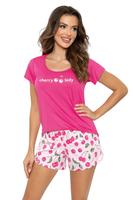 DONNA / PIŻAMA CHERRY SHORT - www.anstel.pl