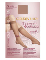 GOLDEN LADY / PODKOLANÓWKI BENESSERE 140 DEN, PRZECIWŻYLAKOWE - GOLDEN LADY - www.anstel.pl