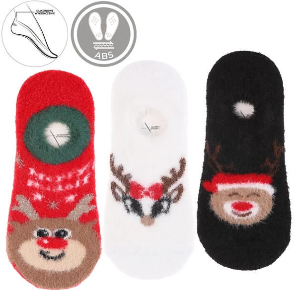 MORAJ / STOPKI DAMSKIE ŚWIĄTECZNE CDC350-004 - www.anstel.pl