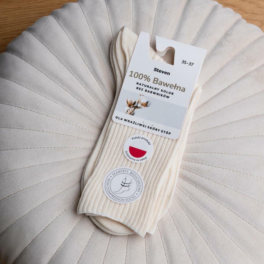 STEVEN / SKARPETY DAMSKIE 201 NATURALNE - www.anstel.pl