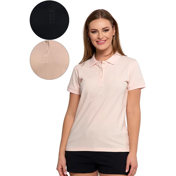MORAJ / KOSZULKA POLO DAMSKA Z KOŁNIERZYKIEM OTD2500-001 - www.anstel.pl