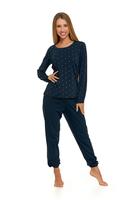 MORAJ / PIŻAMA DAMSKA KROPECZKI PLUS SIZE PDD6400-002 - AW2023/24 - www.anstel.pl