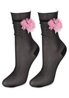 MARILYN / SKARPETKI AIR SOCKS FLOWER - www.anstel.pl