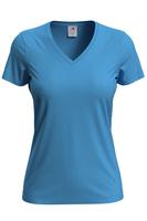 RAJ-POL / T-SHIRT DAMSKI KRÓTKI RĘKAW JASNO NIEBIESKI 755660 - www.anstel.pl