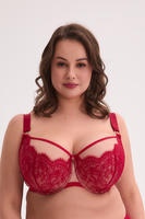 GAIA / BIUSTONOSZ SEMI-SOFT AINA MAXI ART. 1273 CZERWONY KOLEKCJA JESIEŃ-ZIMA 2025 - www.anstel.pl