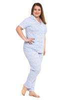 MORAJ / PIŻAMA NOCNA DAMSKA  PLUS SIZE PDD6400-004 - SS/2024 - www.anstel.pl