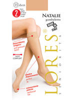 LORES / PODKOLANÓWKI NATALIE 15 DEN - www.anstel.pl