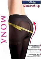 MONA / RAJSTOPY MICRO PUSH-UP 50 DEN - www.anstel.pl