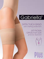 GABRIELLA / OPASKA NA UDA SATIN THIGH BAND PLUS SIZE CODE 510 - NEW! - www.anstel.pl