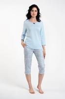 ITALIAN FASHION / PIŻAMA DAMSKA SALLI 3/4 RĘKAW, 3/4 SPODNIE - www.anstel.pl