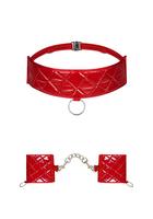 OBSESSIVE / HUNTERIA KAJDANKI I CHOKER - www.anstel.pl