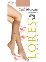LORES / PODKOLANÓWKI NATALIE 40 DEN - www.anstel.pl