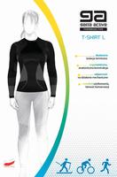 GATTA / T-SHIRT L WOMEN THERMOACTIVE BASIC AMA 004.3013S - www.anstel.pl