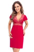 DONNA / KOSZULKA NOCNA DAMSKA Z RĘKAWEM - VICTORIA - www.anstel.pl