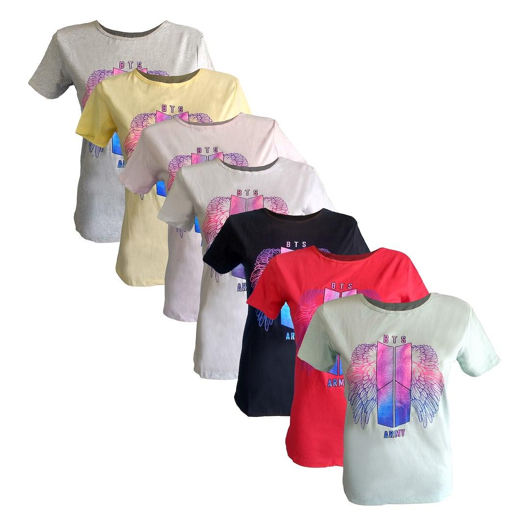 RAJ-POL / T-SHIRT DAMSKI BAWEŁNIANY 737277 - www.anstel.pl