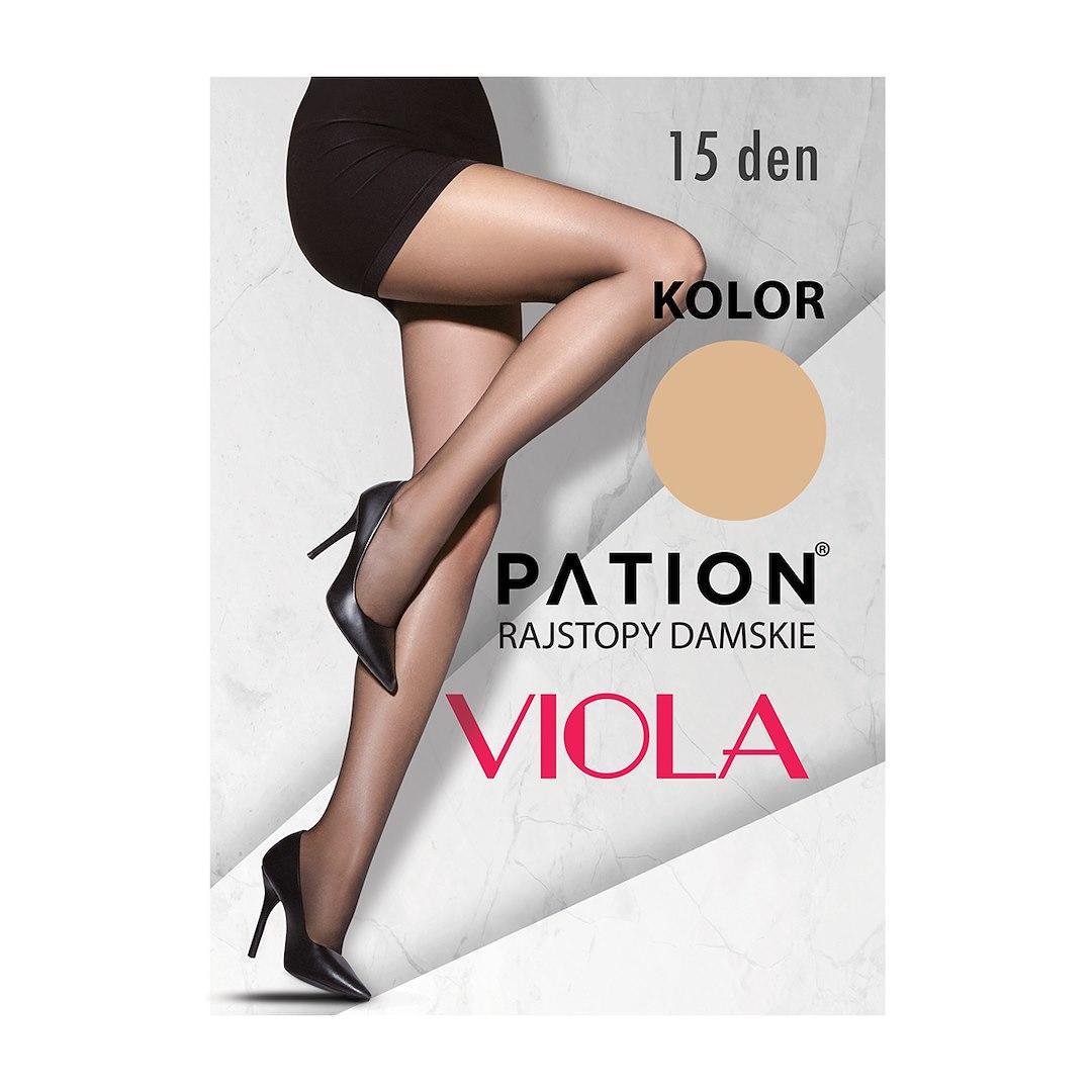 PATION / RAJSTOPY PATION ELASTAN 15 DEN VIOLA - VISIONE 730766, 730773, 730780, 730797 - www.anstel.pl