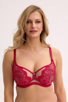 GAIA / BIUSTONOSZ SOFT BALCONETTE FRIDA ART. 1274 CZERWONY KOLEKCJA JESIEŃ-ZIMA 2025 - www.anstel.pl