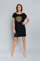 ITALIAN FASHION / KOSZULA NOCNA DAMSKA MANDALA KRÓTKI RĘKAW - www.anstel.pl