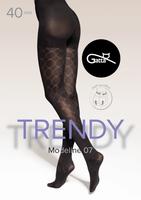 GATTA / MODELINE 07, 08 - RAJSTOPY DAMSKIE WZORZYSTE 40 DEN 000.07V AW25/26 - www.anstel.pl