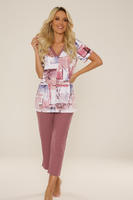 DE LAFENSE / PIŻAMA DAMSKA VIOLET 777 - www.anstel.pl