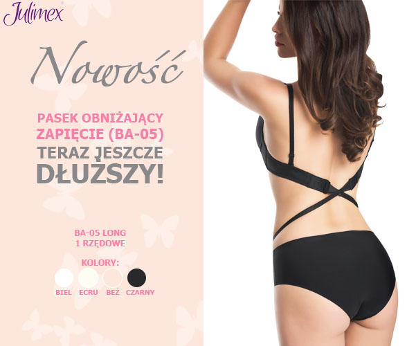 JULIMEX / PASEK OBNIŻAJĄCY ZAPIĘCIE BA-05 LONG I RZĘDOWY - www.anstel.pl