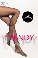 GATTA / TATTOO - RAJSTOPY MAT 20 DEN 000438 TRENDY 2025 - www.anstel.pl