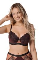 MEFEMI-NIPPLEX / BIUSTONOSZ TEOFILE PUSH UP BRĄZOWY - www.anstel.pl