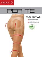 PER TE / PT - MEDICA PUSH-UP 40 DEN - RAJSTOPY LYCRA NASĄCZANE ALOESEM - www.anstel.pl