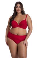 PRIMO / DWUCZĘŚCIOWY KOSTIUM KĄPIELOWY WYSZCZUPLAJĄCY PLUS SIZE USZTYWNIANY BIUSTONOSZ I MAJTKI Z WYSOKIM STANEM 71 - www.anstel.pl
