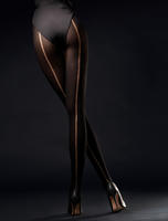 FIORE / O5022 WILD SIDE - RAJSTOPY 60 DEN BLACK TIGHTS - www.anstel.pl