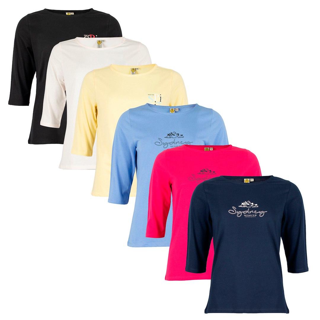 ROADSIGN / ROADSIGN BASIC TISCH KOSZULKA DAMSKA Z RĘKAWEM 3/4 U-BOOT SPIRIT 18-005640 - www.anstel.pl