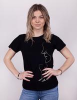 YO / PKK-0072K PODKOSZULKA T-SHIRT DAMSKI WITH LOVE - WL 2022 - www.anstel.pl