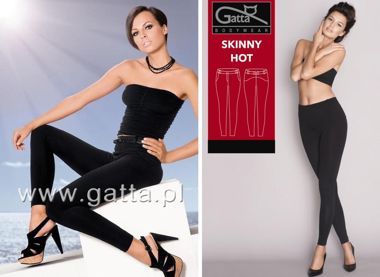 GATTA / SPODNIE SKINNY HOT - www.anstel.pl