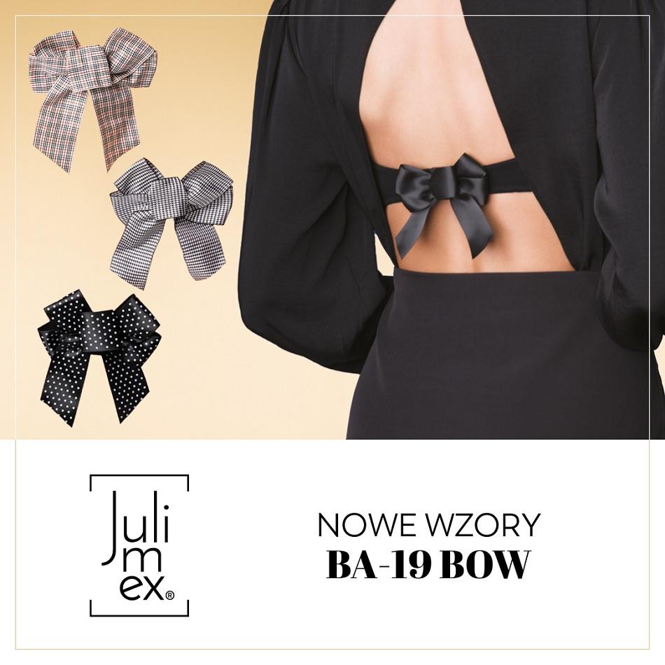 JULIMEX / BA-19 BOW - KOKARDA NA ZAPIĘCIE BIUSTONOSZA - NEW - www.anstel.pl