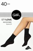 GATTA / STYLOVE MICROFIBRE SOCKS 01, 02 - SKARPETKI WZORZYSTE 000.96V - TRENDY 23/24 - www.anstel.pl