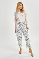 TARO / 3450 PIŻAMA DAMSKA DŁUGA ELLA S-XL KOLEKCJA AW25/26 - www.anstel.pl