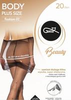 GATTA / RAJSTOPY WZORZYSTE BODY PLUS SIZE FASHION 20 DEN 0GB.04Z S/S 2025 - www.anstel.pl