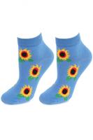 MARILYN / SKARPETKI  FOOTIES SUNFLOWERS WOMAN - www.anstel.pl