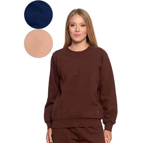 MORAJ / DAMSKA BLUZA DRESOWA OCIEPLANA BEZ KAPTURA OBD4500-012 - www.anstel.pl