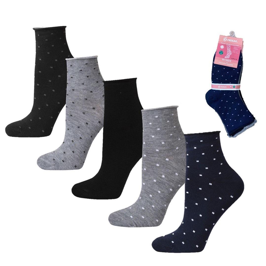 PATION / SKARPETY DAMSKIE BEZUCISKOWE PATION KROPKI 746569 - www.anstel.pl