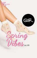 GATTA / SPRING VIBES - SKARPETKI DAMSKIE WZORZYSZTE 15 DEN 000.16Z - www.anstel.pl