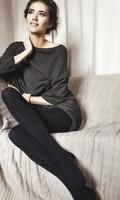 GATTA / TOUCH OF CASHMERE - RAJSTOPY GŁADKIE DAMSKIE Z KASZMIREM G88.105 ,288.105- AW2021 - www.anstel.pl
