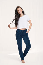 LUNA / SPODNIE DAMSKIE DRESOWE WELUROWE 310 -  LUNA SS23 - www.anstel.pl